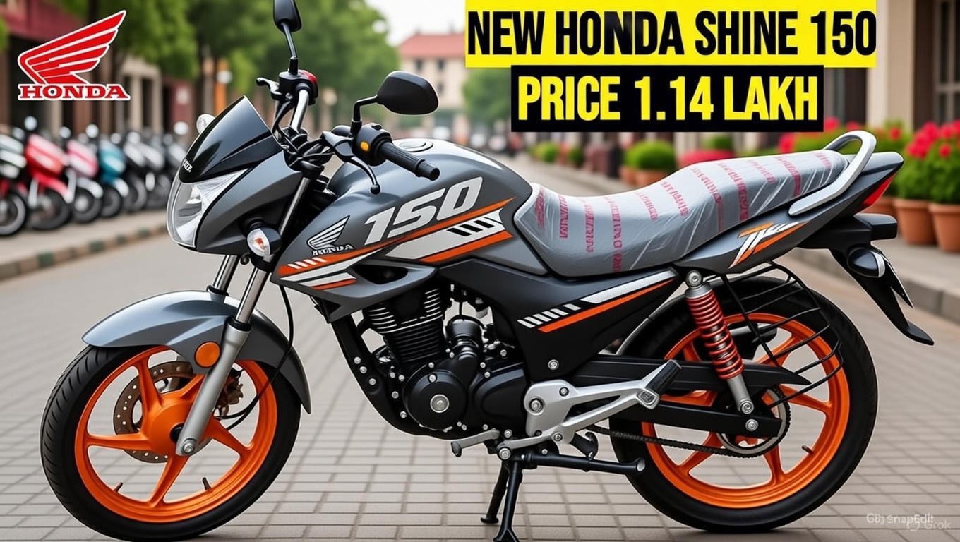 Honda Shine 150 ने सबको पीछे छोड़ दिया, फीचर्स और राइडिंग सुनकर हैरान रह जाओगे