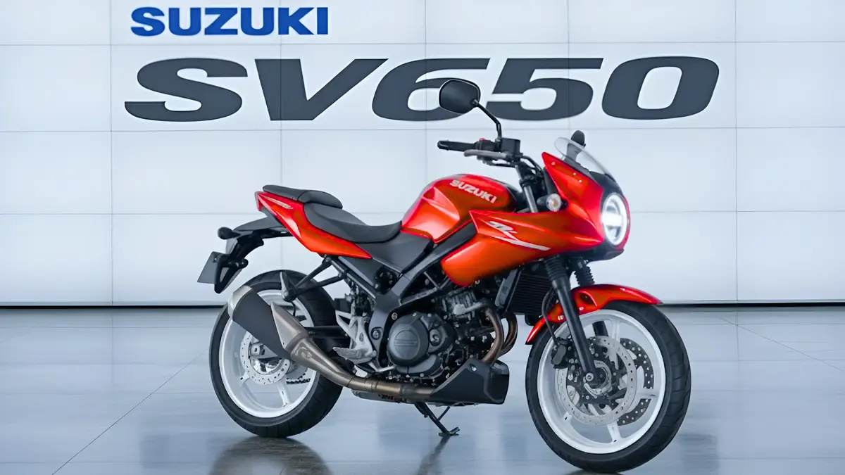 Suzuki SV650 2026: High-Torque Engine, Lightweight Naked Styling & Smart Features