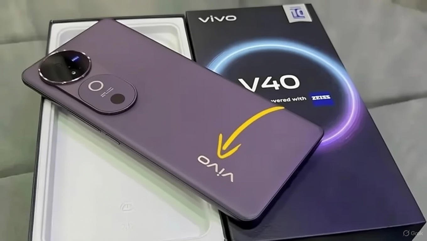 Vivo V40 5G Smartphone Offer: 320MP Camera, 6600mAh Battery for ₹9,599